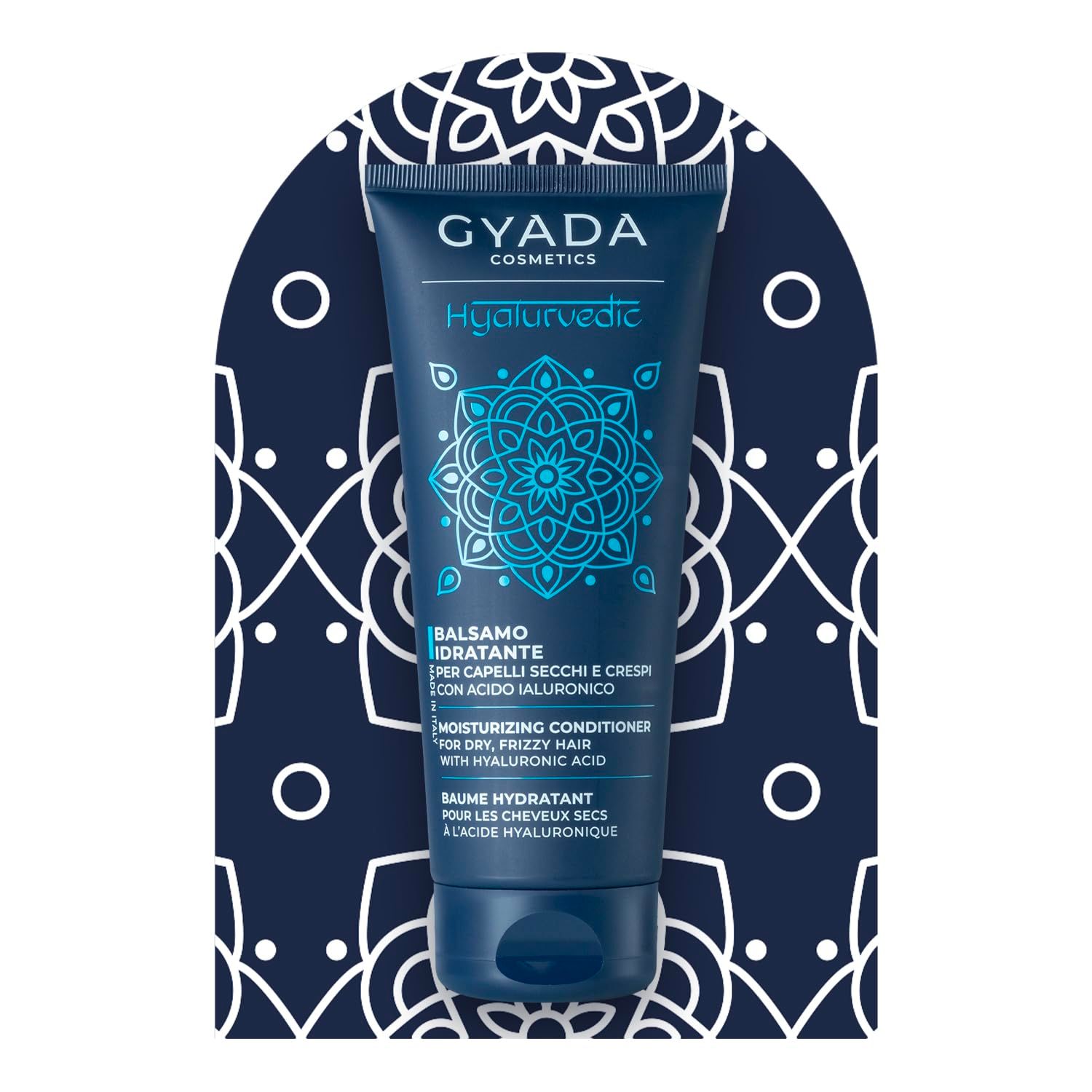 Gyada Cosmetics Hyalurvedic Feuchtigkeitsspülung Tube, 250ml.