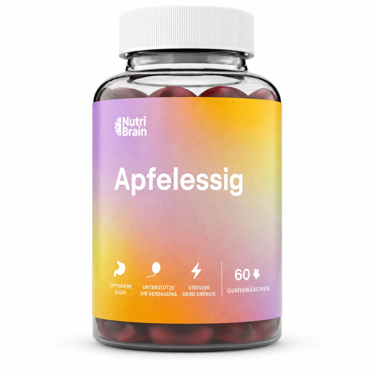 NUTRIBRAIN  Apfelessig Gummies