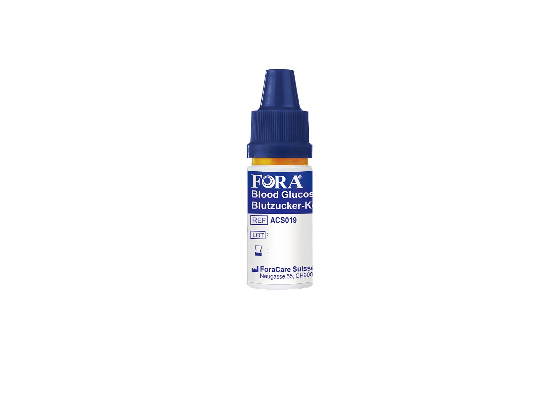 FORA Blutzucker-Kontrolllösung GDH Stufe 3 (4 ml) - The Tester