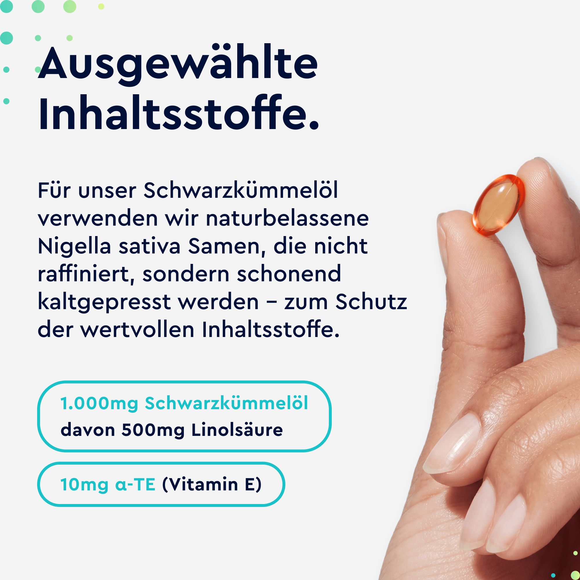gloryfeel® Schwarzkümmelöl Kapseln