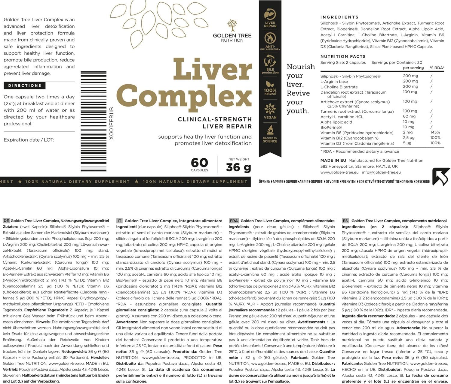 Golden Tree Liver Complex