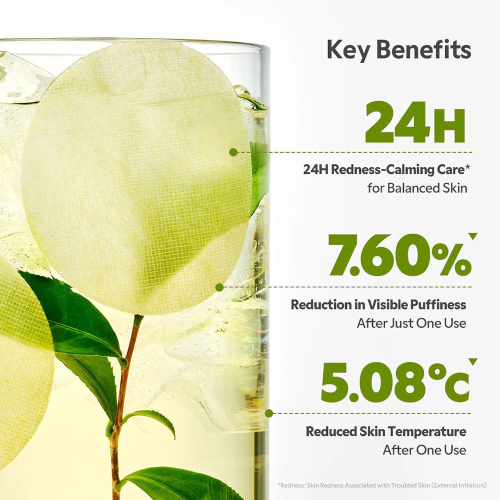 TIRTIR Matcha Tea Pads – klärende Toner-Pads mit Matcha
