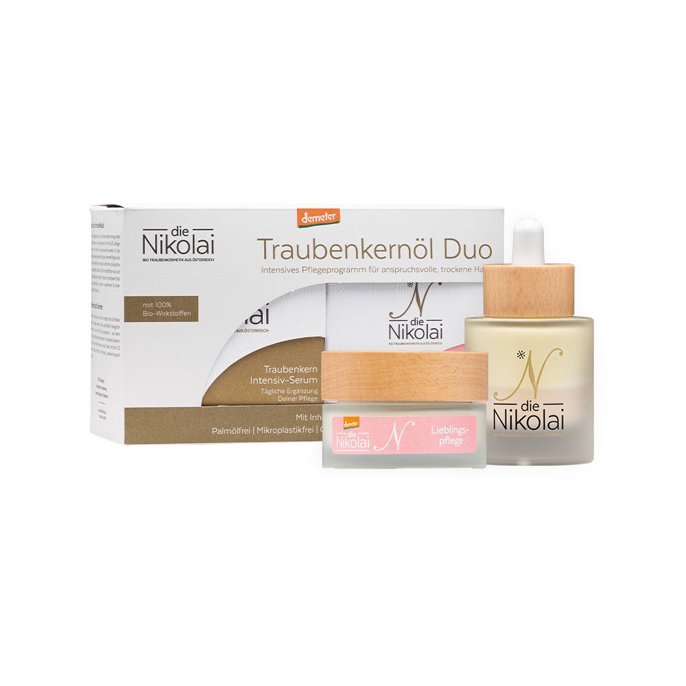 Traubenkernöl Duo - Serum & Creme im Set
