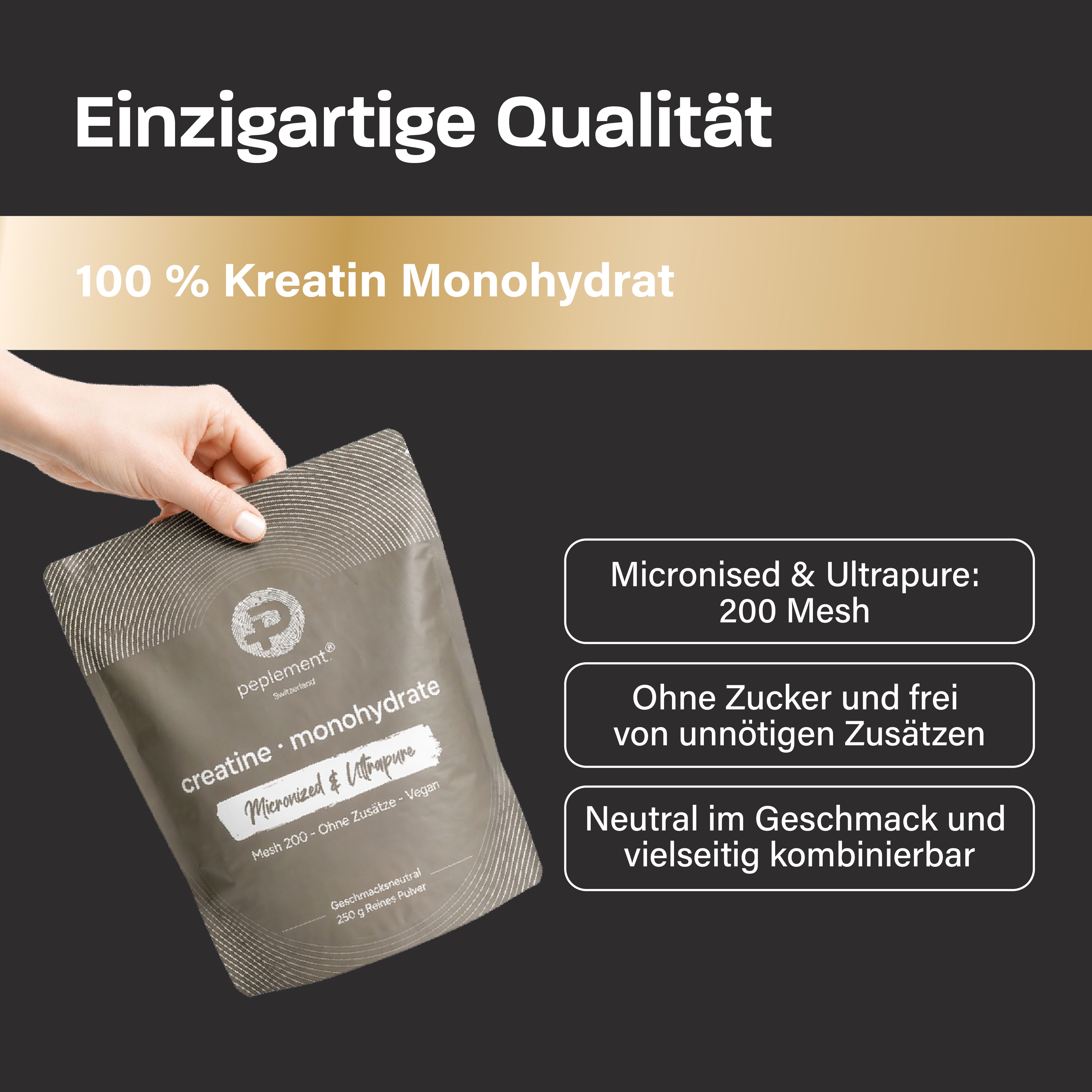 peplement Creatine Monohydrate 200 Mesh
