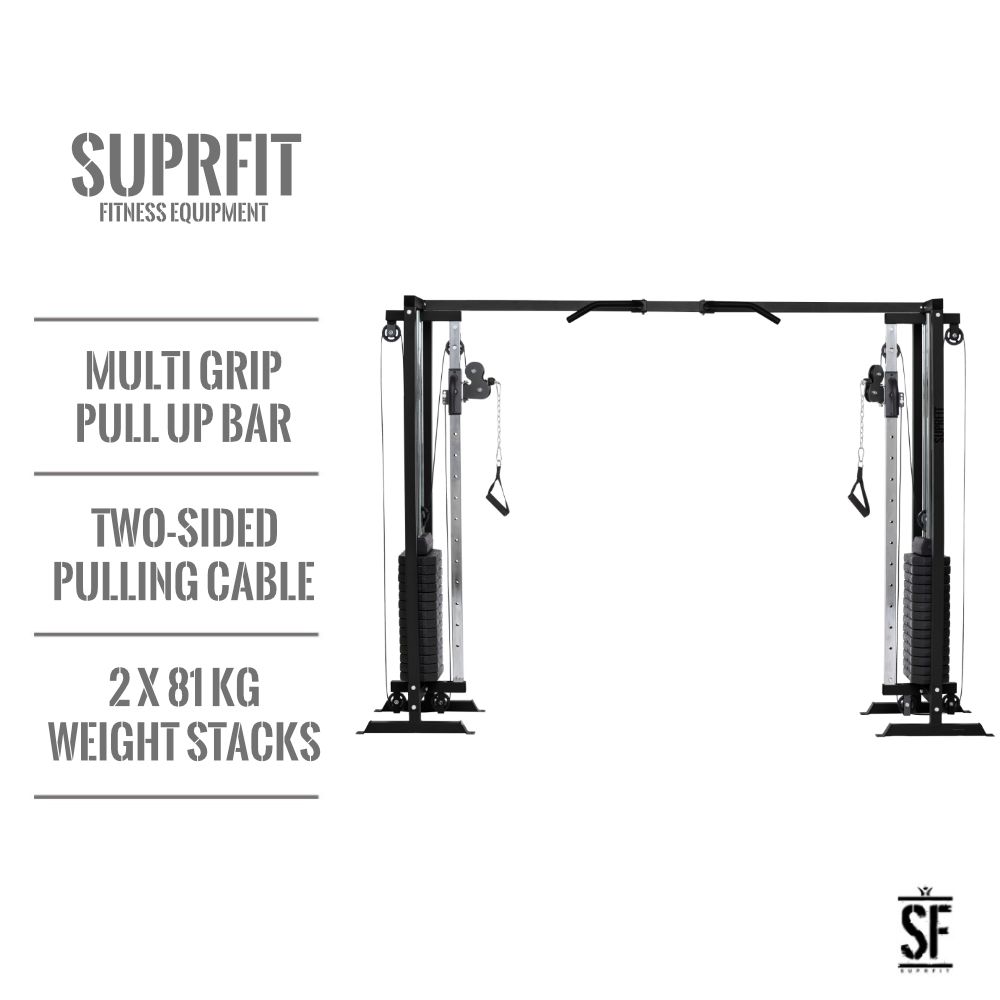 Supfit Hallador Kabelzugturm Basement Edition - Schwarz