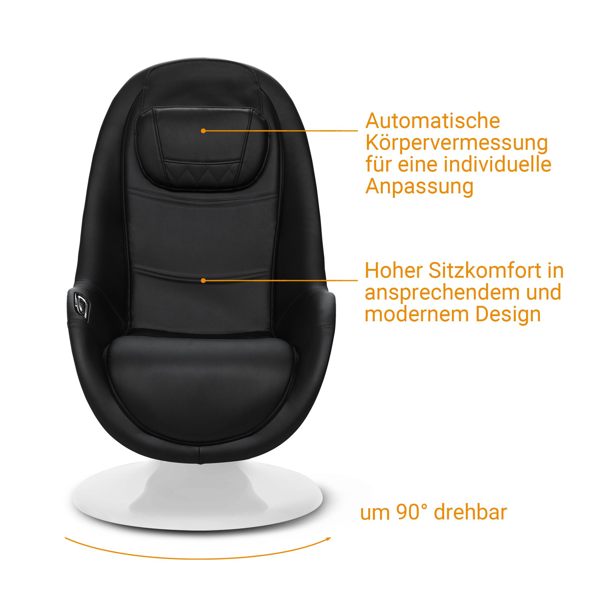 medisana RS 660 Lounge Sessel mit Massagefunktion