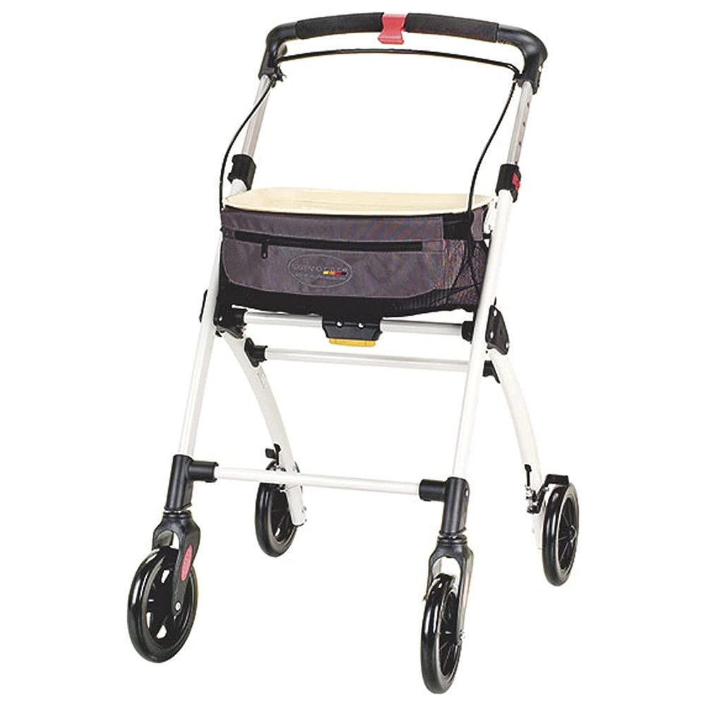 Servoprax Servocare Rollator Indoor Mobilitätshilfe mit Tasche bis 100 kg