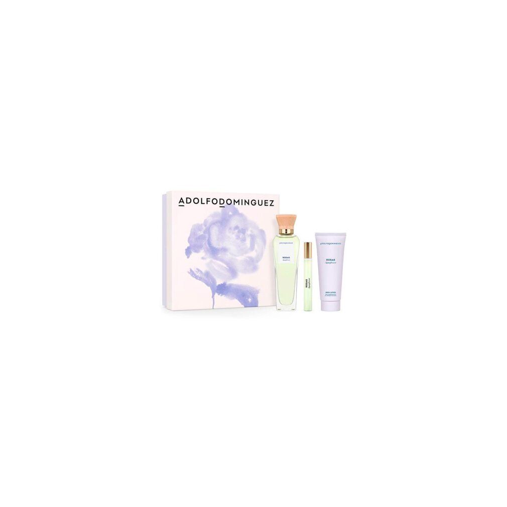 frischer rosenwasserkoffer 3-tlg