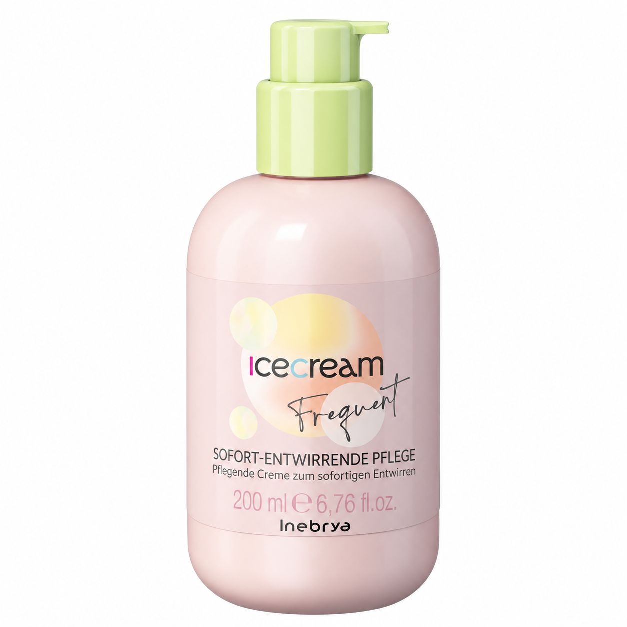 Rote Flasche mit Pumpspender, GYADA COSMETICS, Locken definierende Milch.