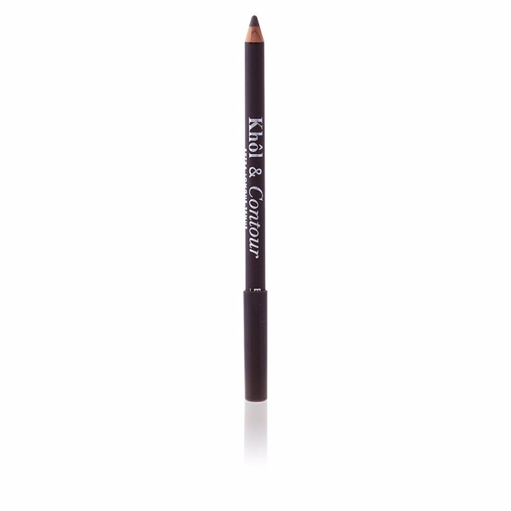 Brauner Kajalstift. Aufschrift: Khol & Contour. Spitze und unterer Teil dunkelbraun.