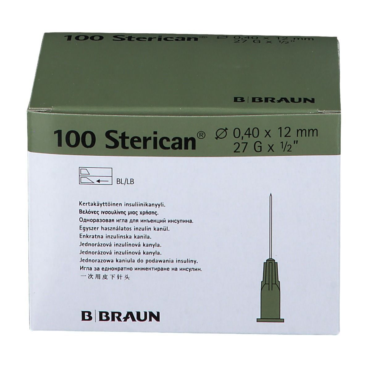B. Braun Sterican® Insulinkanüle