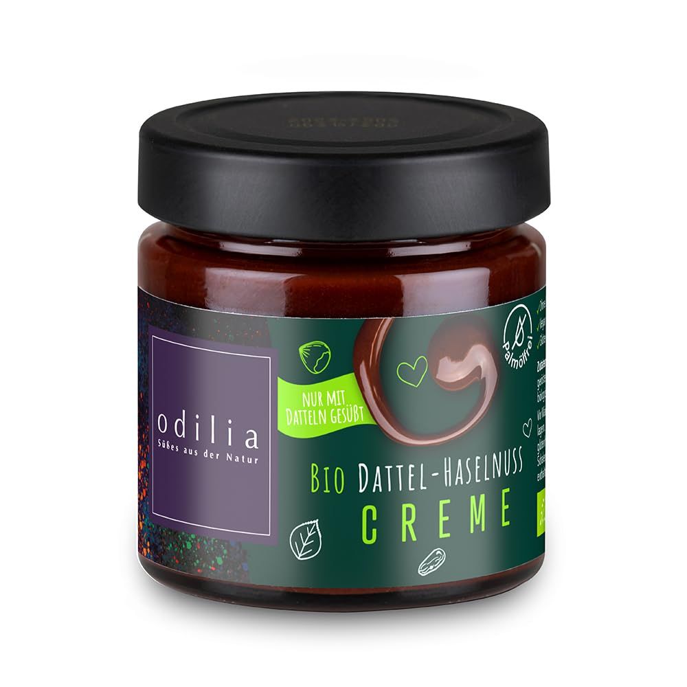 odilia Dattel Haselnuss Creme