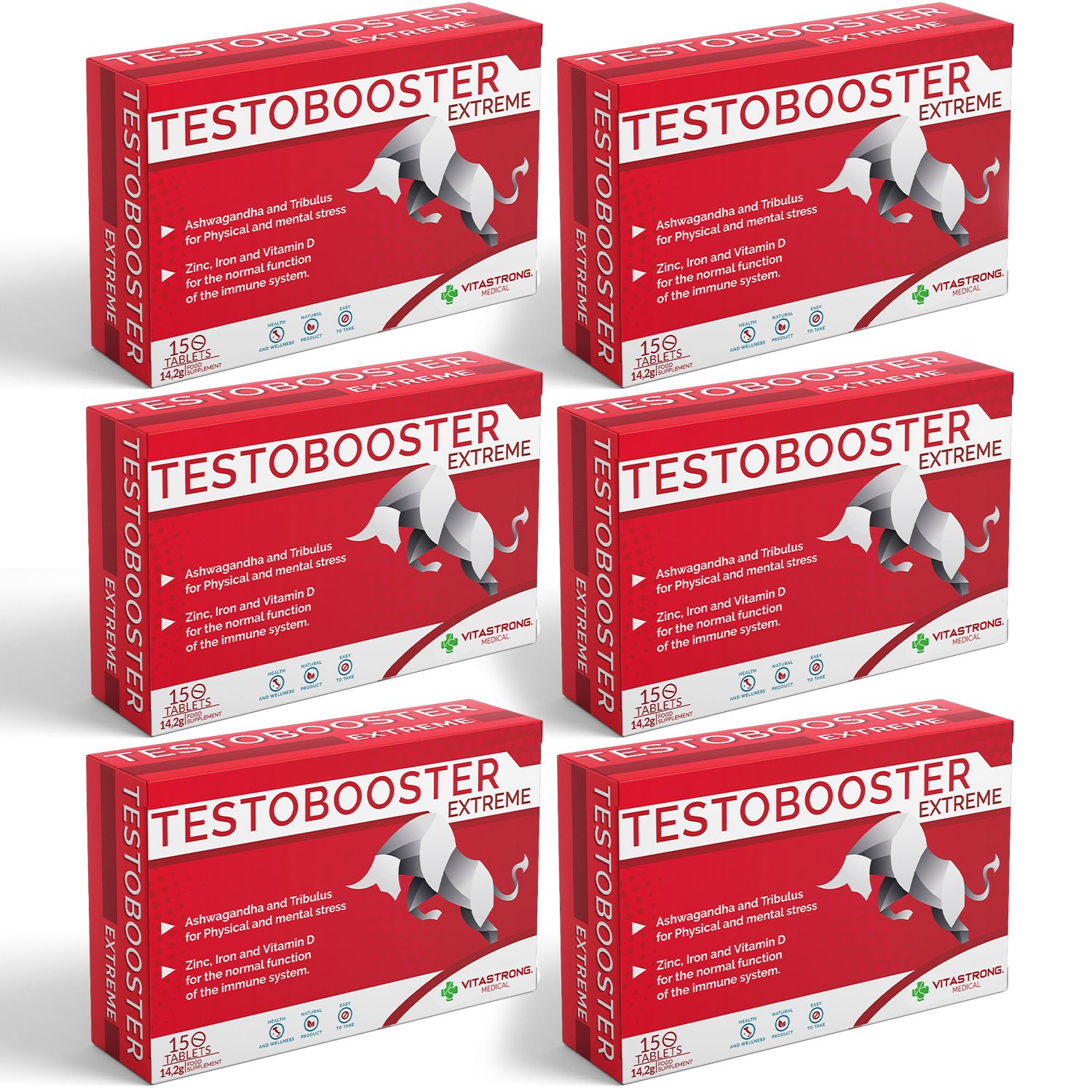 Vitastrong Testobooster Extreme – Tonus & männliche Vitalität