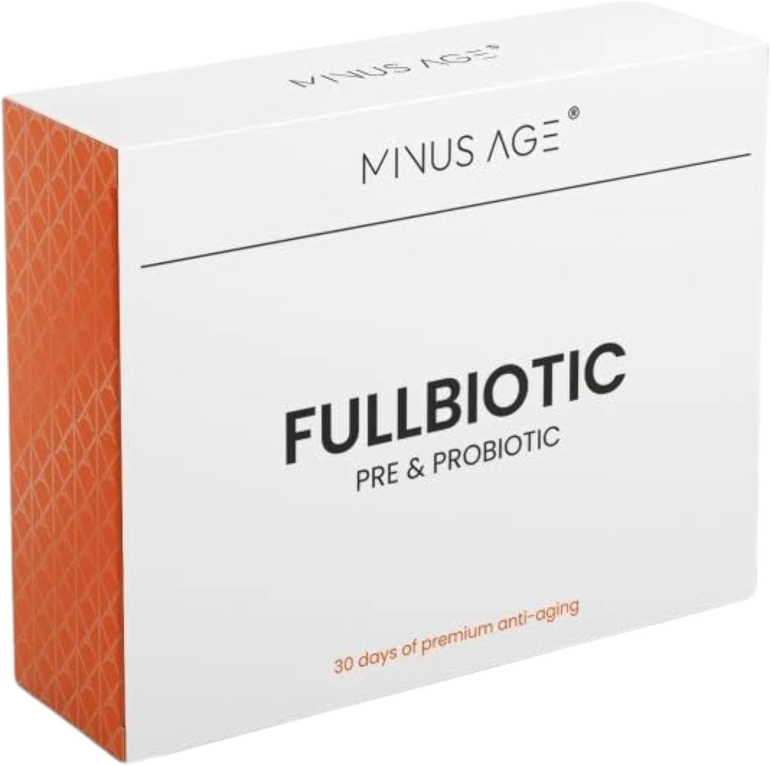 Minus Age Fullbiotic Präbiotika und Probiotika Kapseln