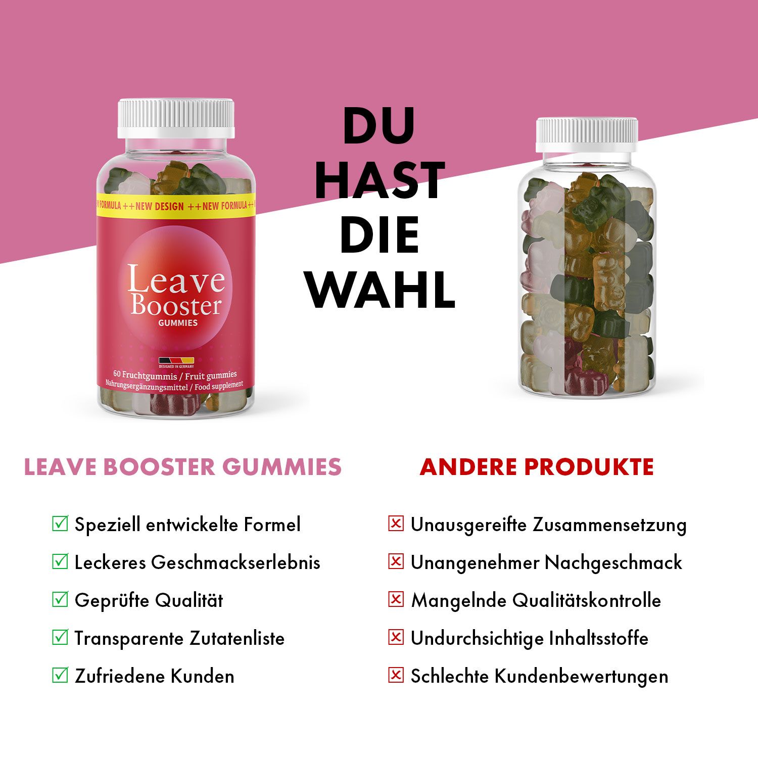 Leave Booster Gummies