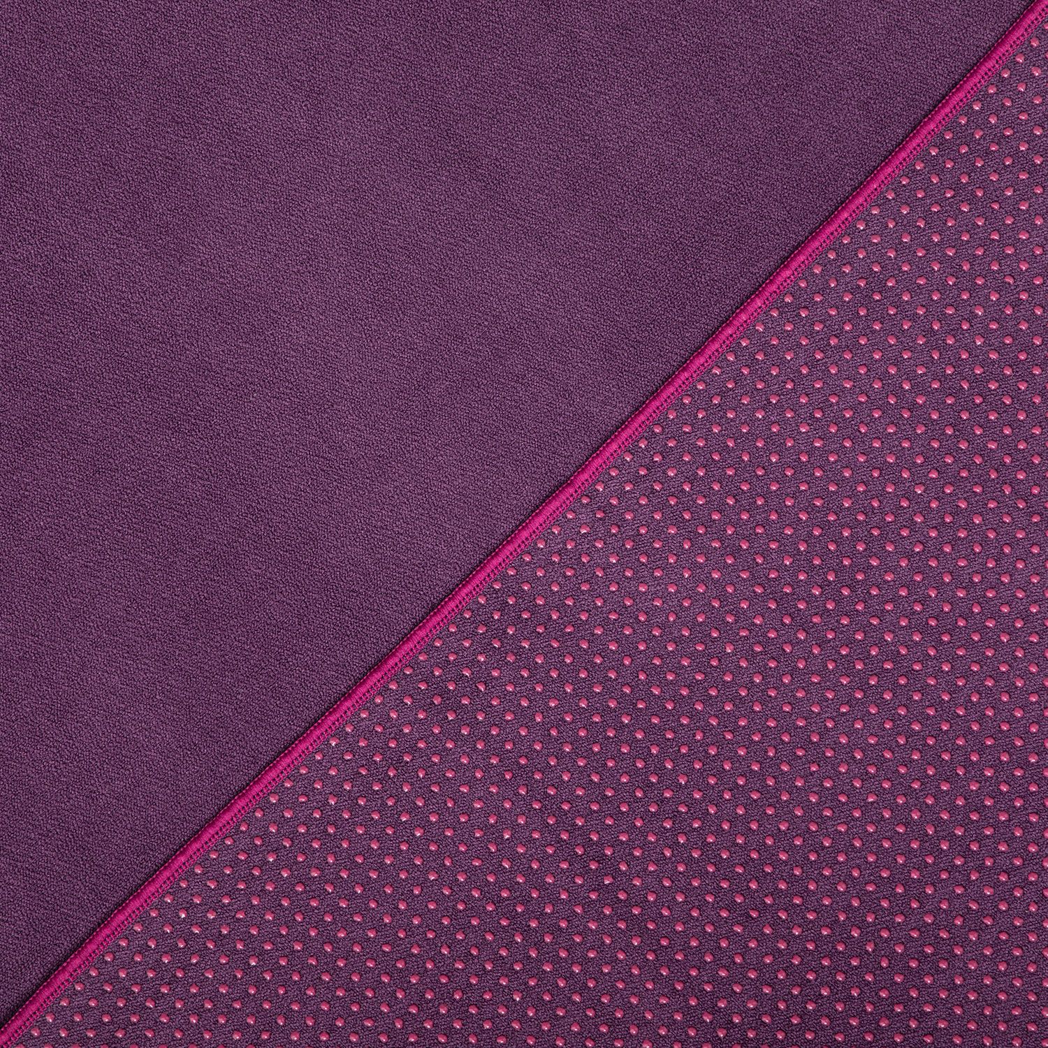 bodhi GRIP² Yoga Towel aubergine/lila