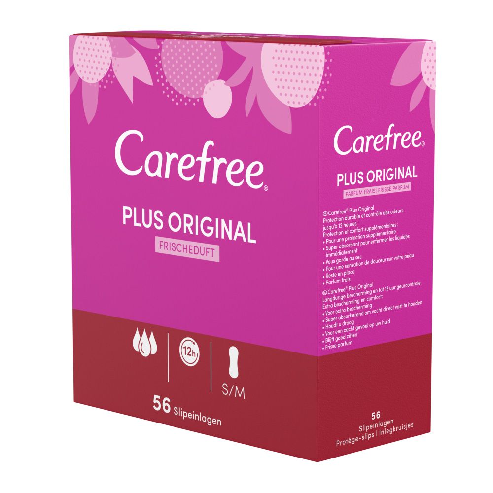 CAREFREE plus original Frischeduft Slipeinlagen