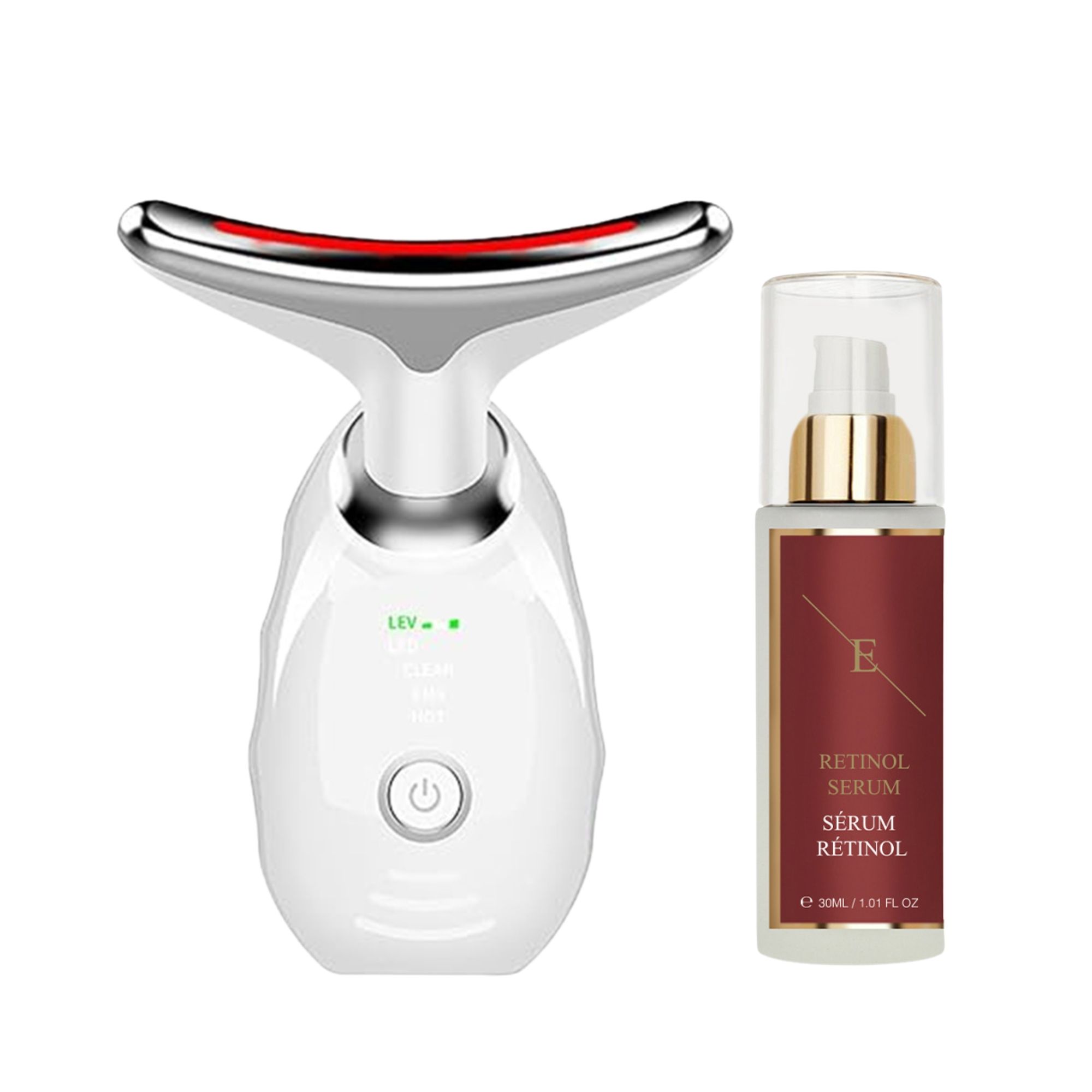ErthSkin London Gesichts Hals Massagegerät Duo Retinol