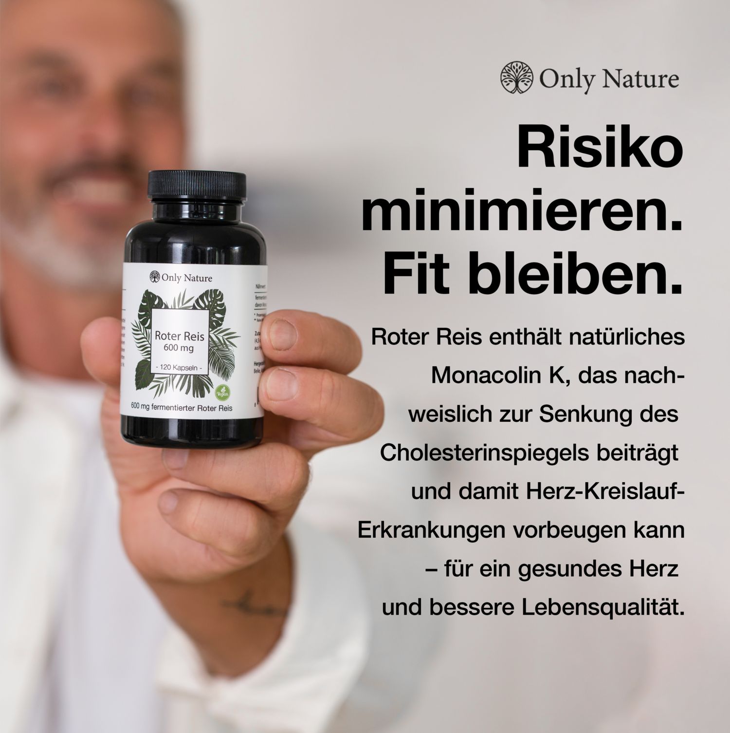 Only Nature Roter Reis  Kapseln