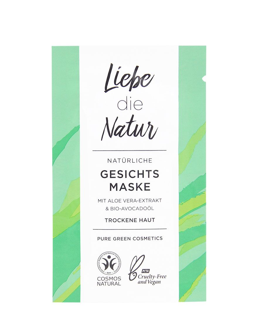 natürliche Gesichtsmaske Aloe Vera