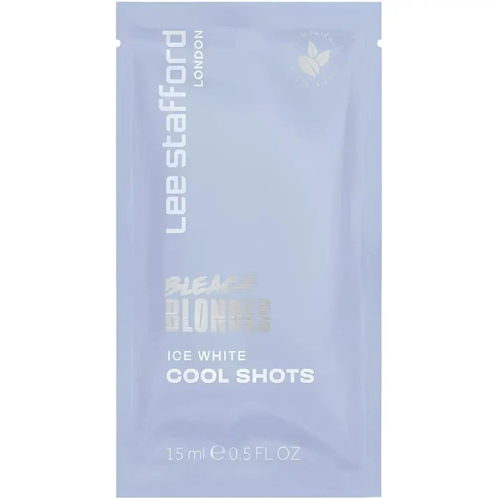 Einzelner Beutel Lee Stafford Bleach Blondes Eisweiße Kaltspülung, 15ml.