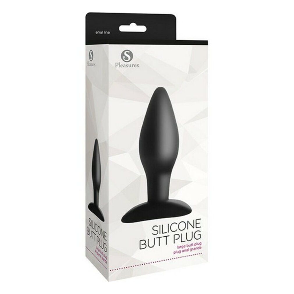 Plug Anal s Pleasures Schwarz (4,5 cm)
