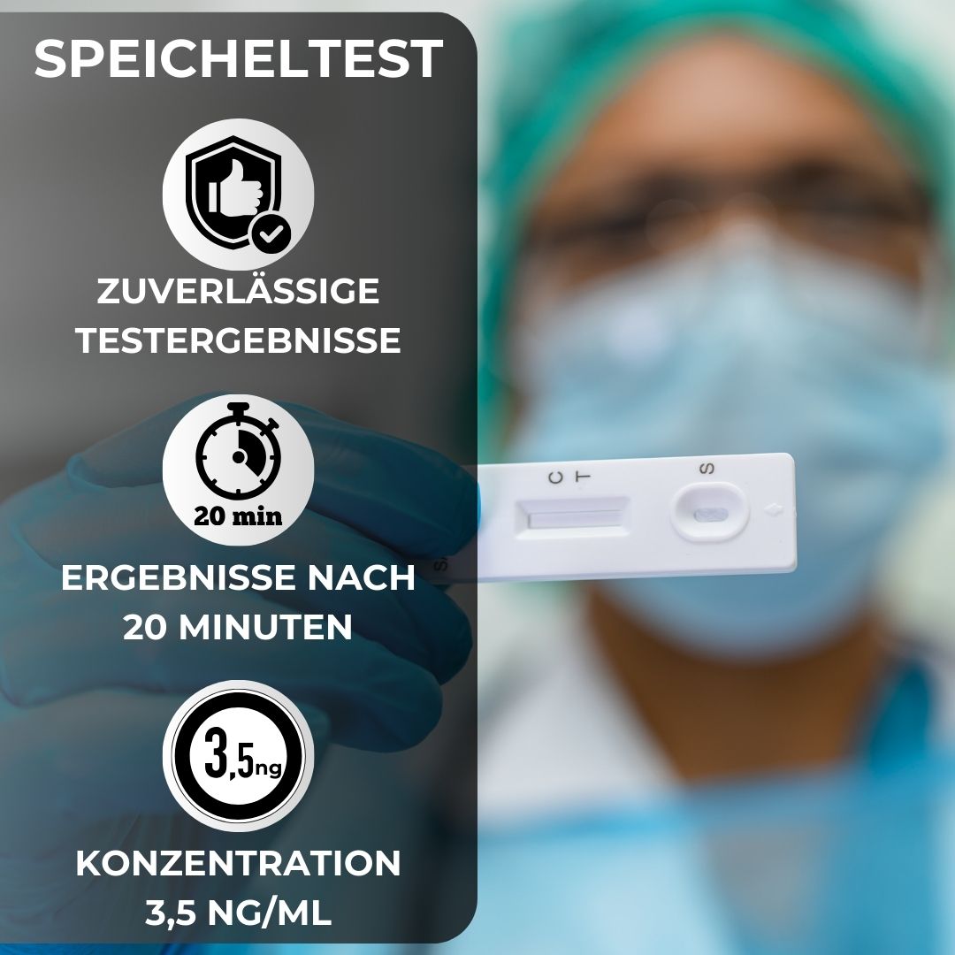 EKNA THC Speicheltest 3,5 ng/ml - Drogenschnelltest