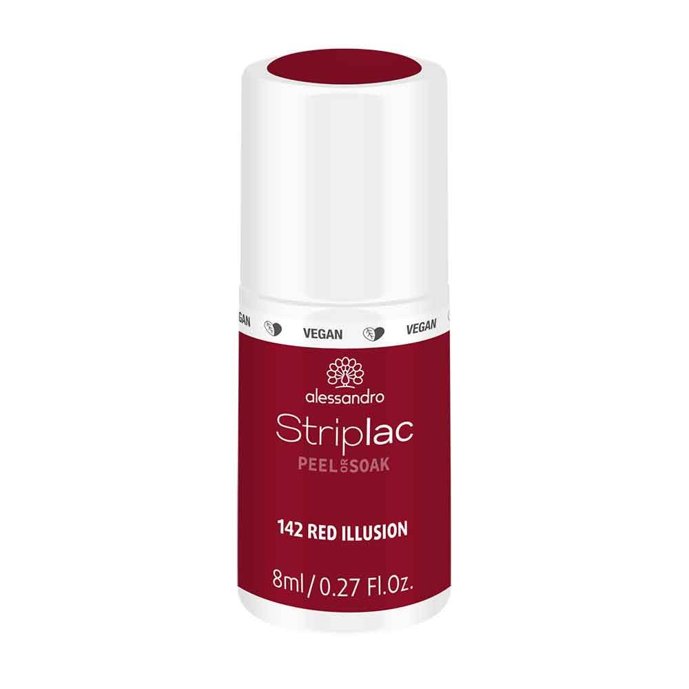 Alessandro International StripLac Peel or Soak 8 ml - 142 red illusion