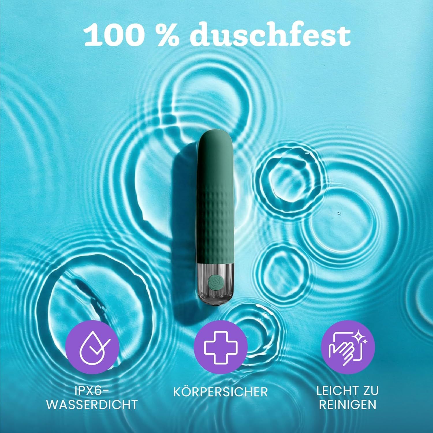 Oliver James Bullet Vibrator Grün