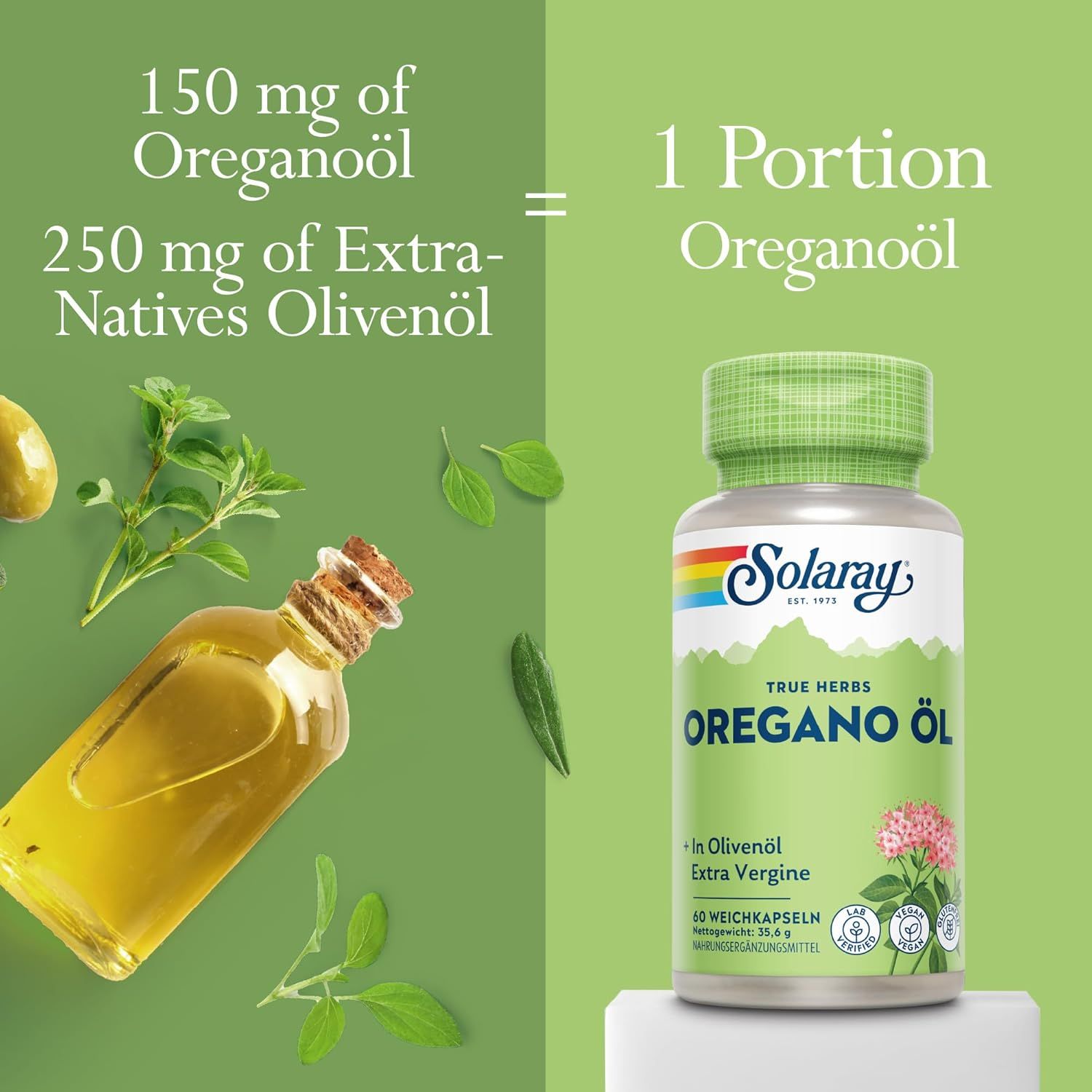 Solaray Oreganoöl  Softgels