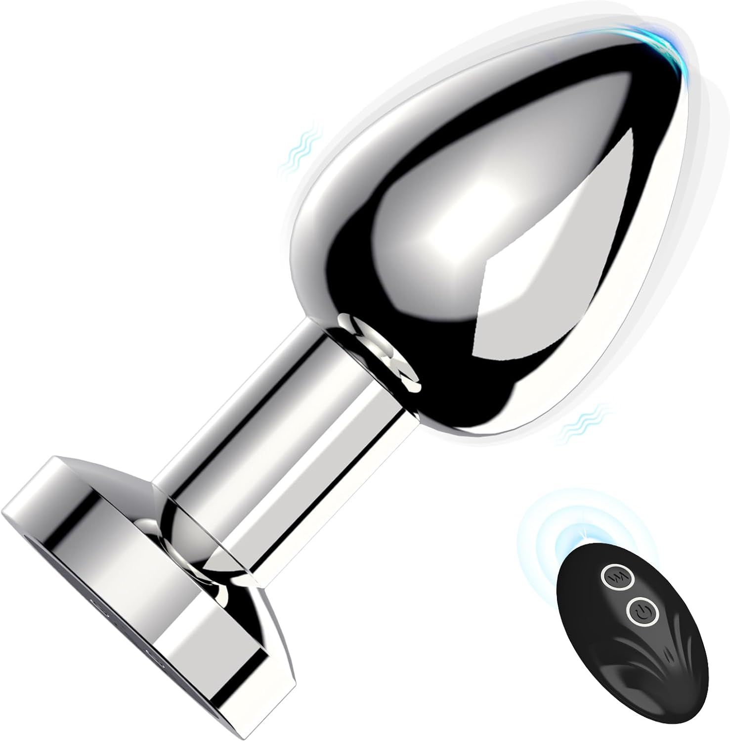 YICOCO Metall Anal Vibrator Analplug