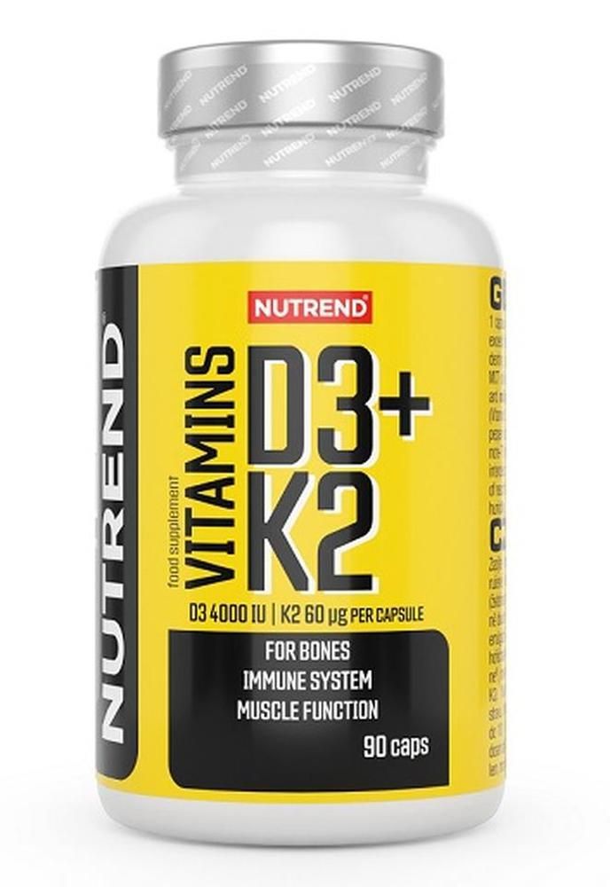 Nutrend Vitamin D3 + K2 4000 IU /60 ug