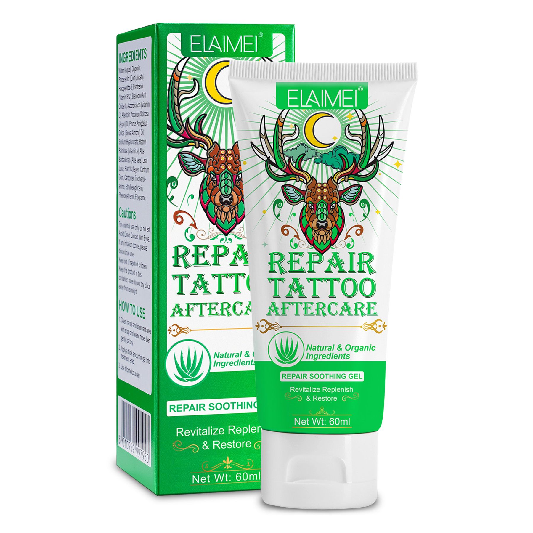 ALIVER Tattoocreme für die Tattoopflege Aftercare