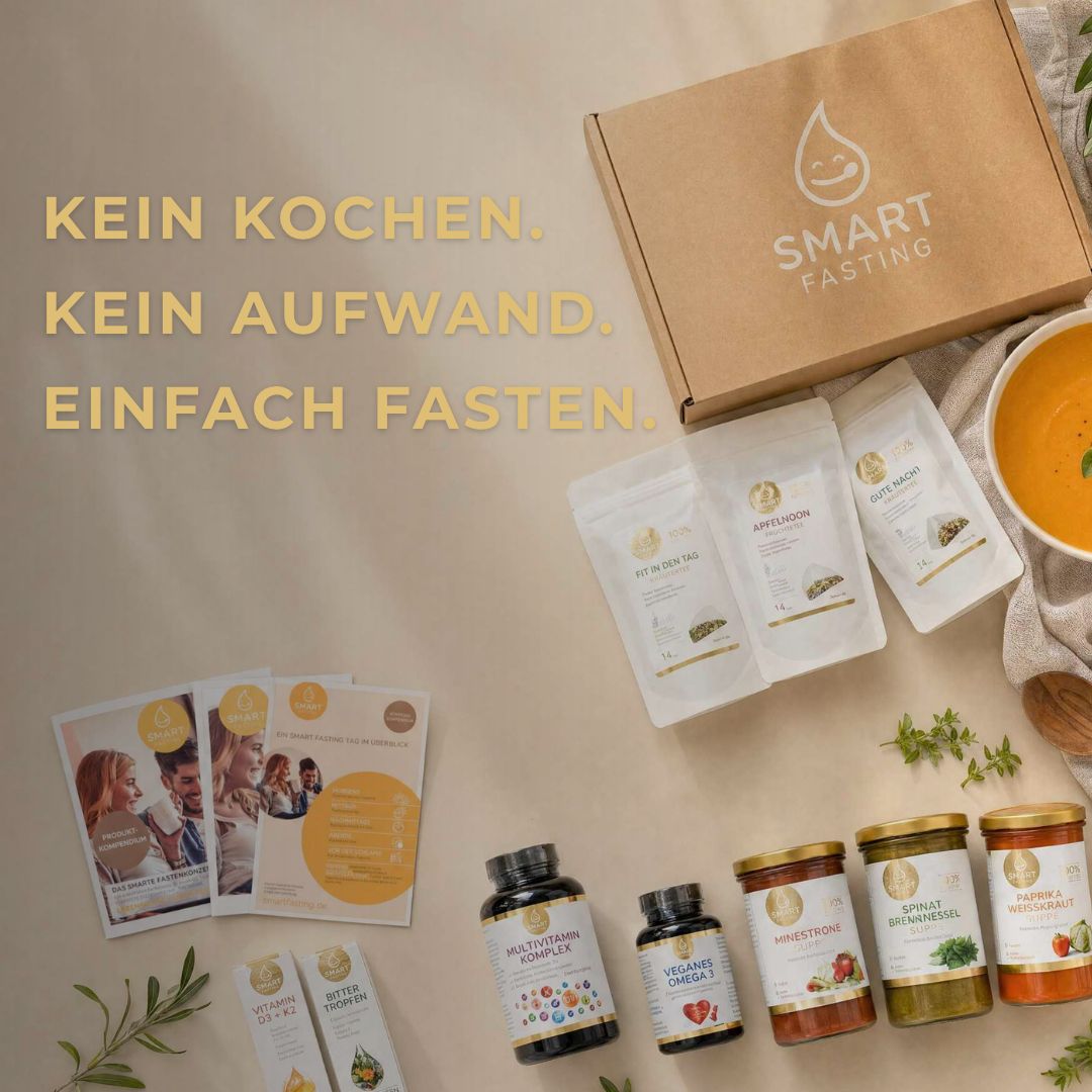 Smart Fasting® COMPLETE FIVE Fastenbox - 5 Tage - natürlich - mit Dr. Lischka, nach Buchinger