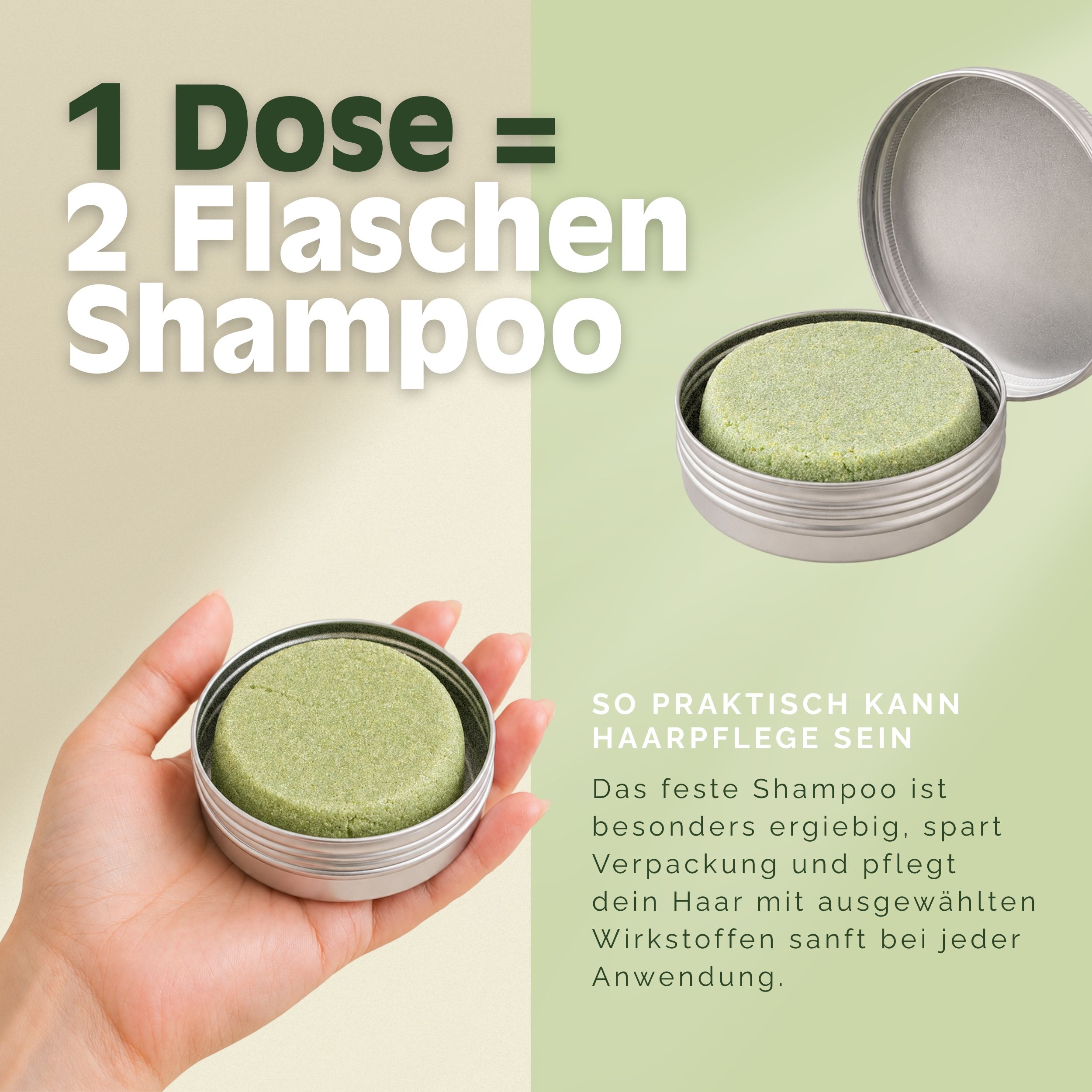 VitalizeNature Wild Freshness Shampoo Bar – Brennnessel & Rosmarin für fettiges Haar