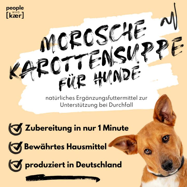 Sparset "Welpenstarter" Gelenkpulver Welpe + Morosche Karottensuppe - People Who Kaer