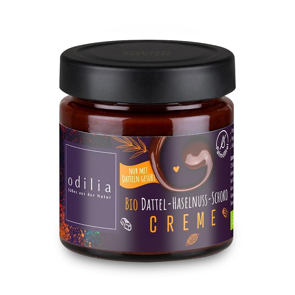 odilia Dattel Haselnuss Schoko Creme