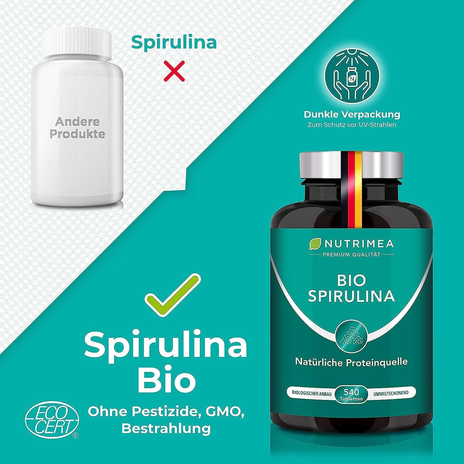 Nutrimea Spirulina Presslinge