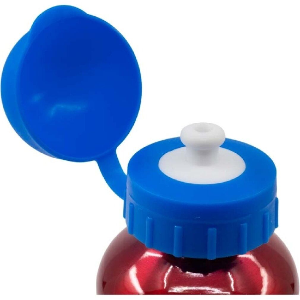 Stor  kinder aluminium flasche | spiderman arachnid grid