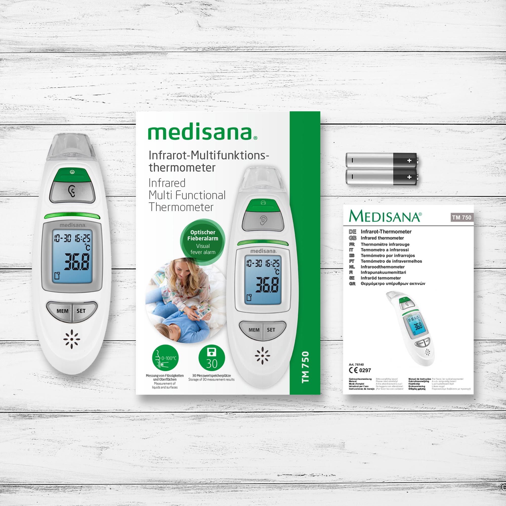 medisana TM 750 kontaktloses Fieberthermometer