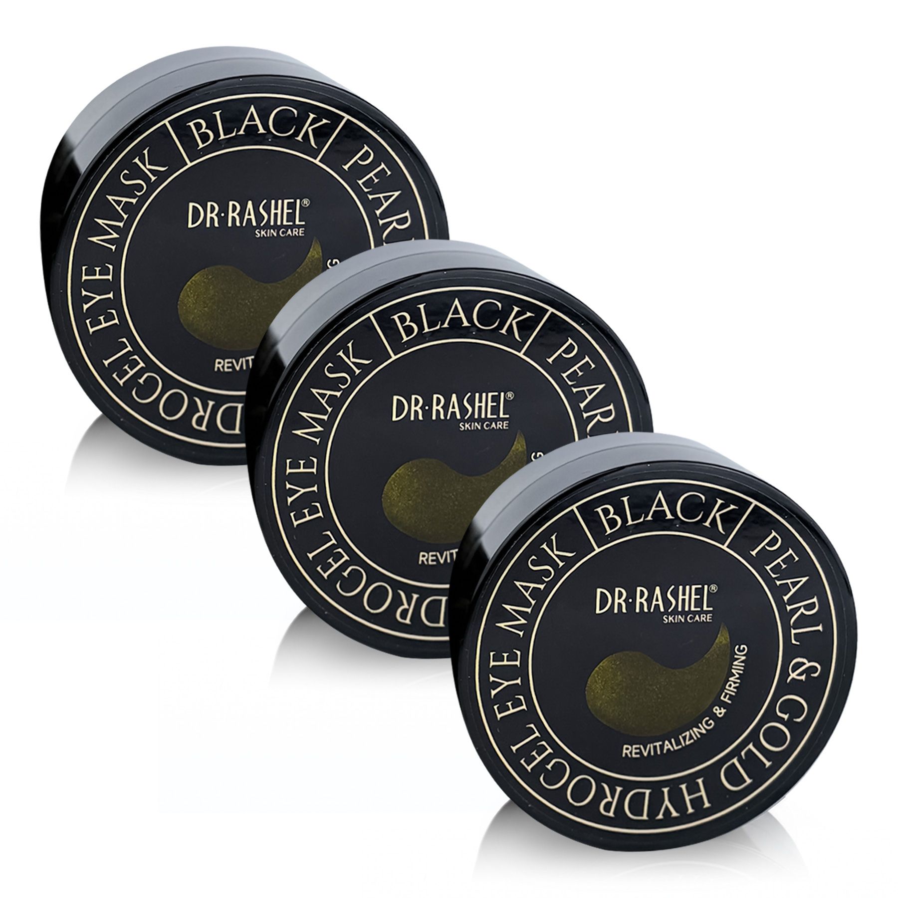 DR.RASHEL Augenpads Kollagen Gel Augenmaske Anti-Falten Pearl Gold