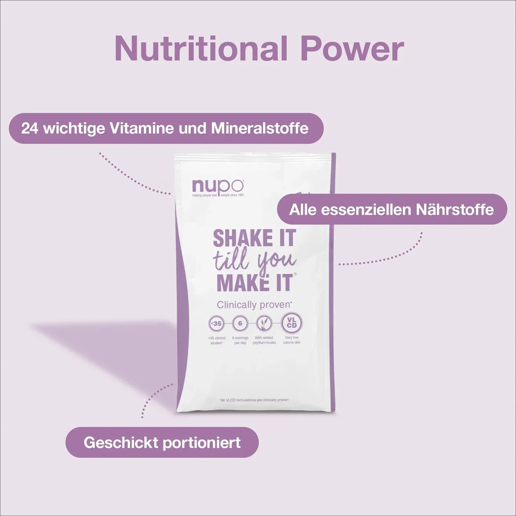 nupo Diet Shake Blueberry Raspberry