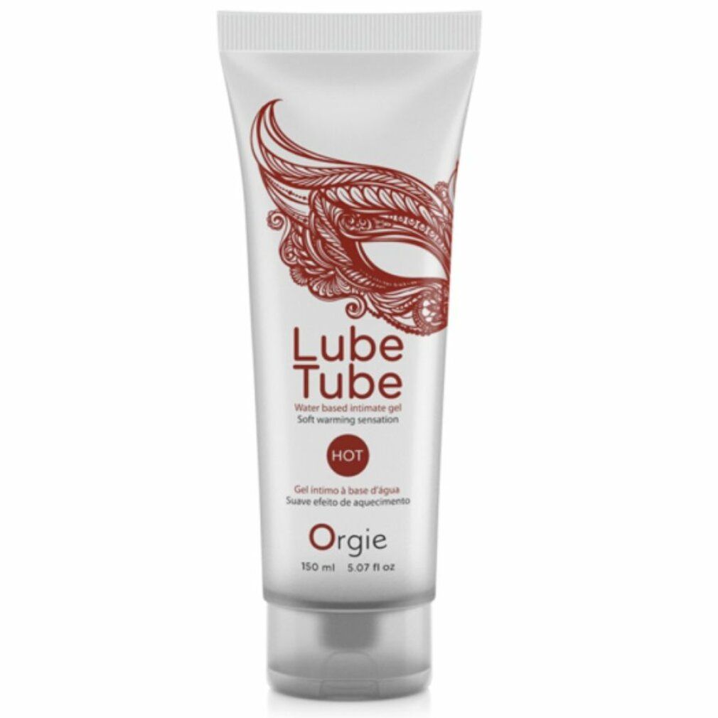Tube Lube Tube Hot. Wasserbasiertes Intimgel mit wärmender Wirkung. Marke Orgie. 150 ml.