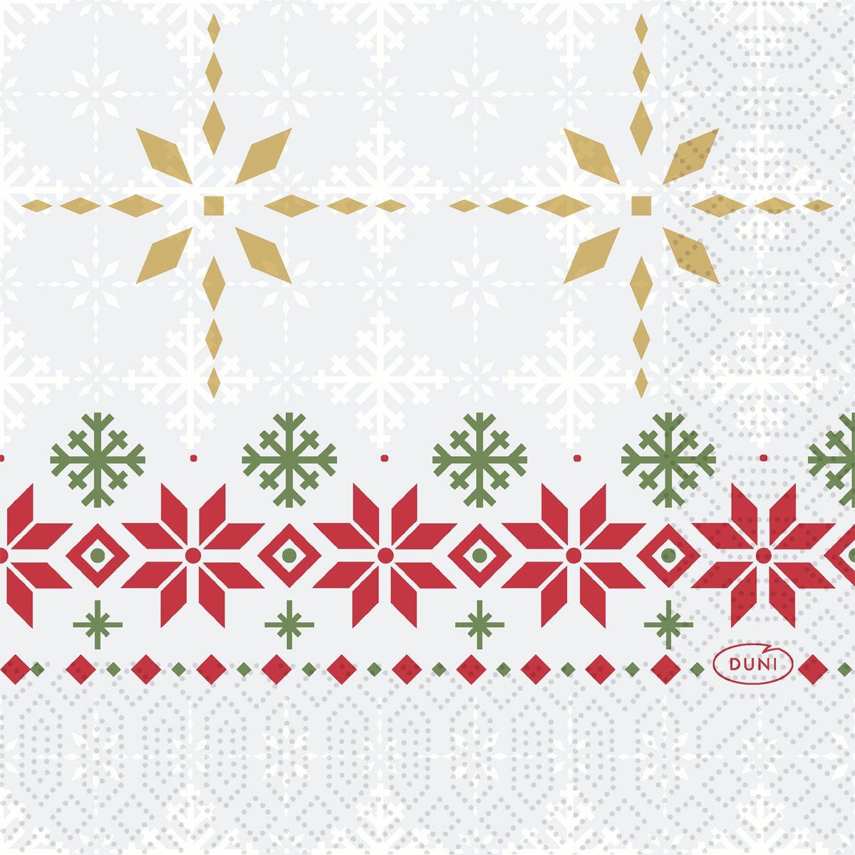 20x Servietten 24x24 3-lagig 1/4 Tradition