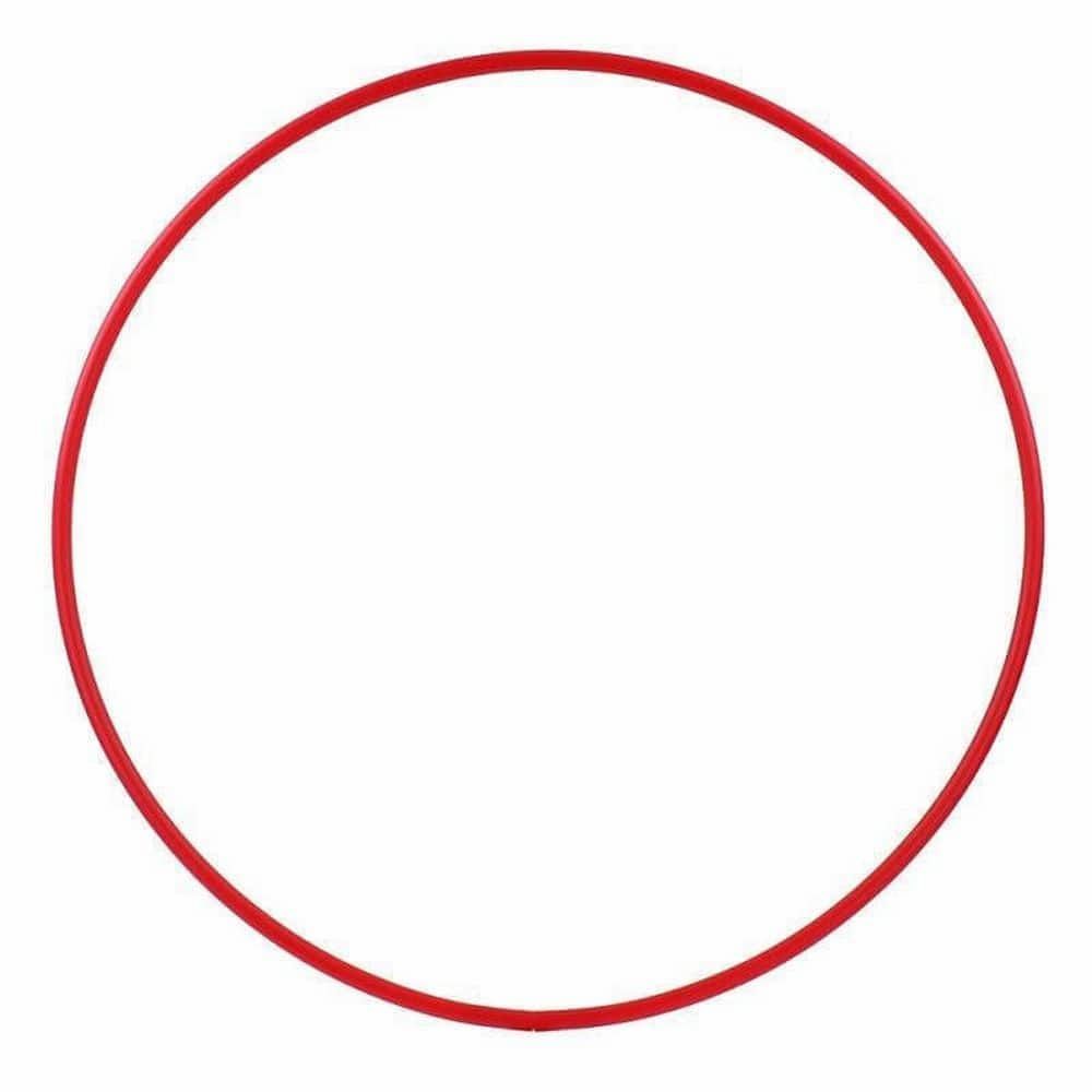 Hoopomania Kinder-Hula-Hoop ohne Deko- und Grip-Tape | Ø 65 cm | Rot