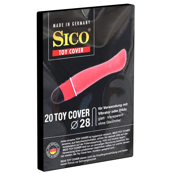 Sico *Toy Cover 28mm* Schutzhüllen, Durchm. 28mm (unbefeuchtet, ohne Reservoir)