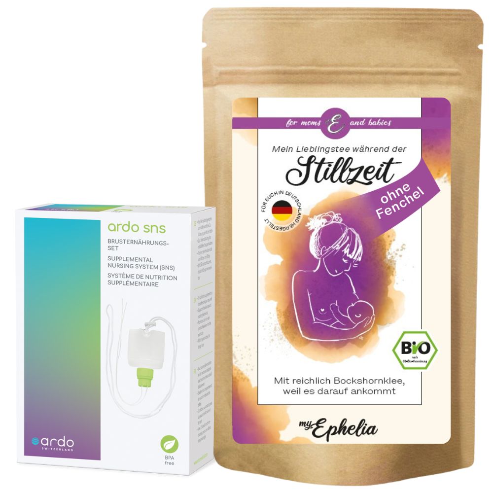 Ardo SNS Brusternährungsset + Stilltee ohne Fenchel