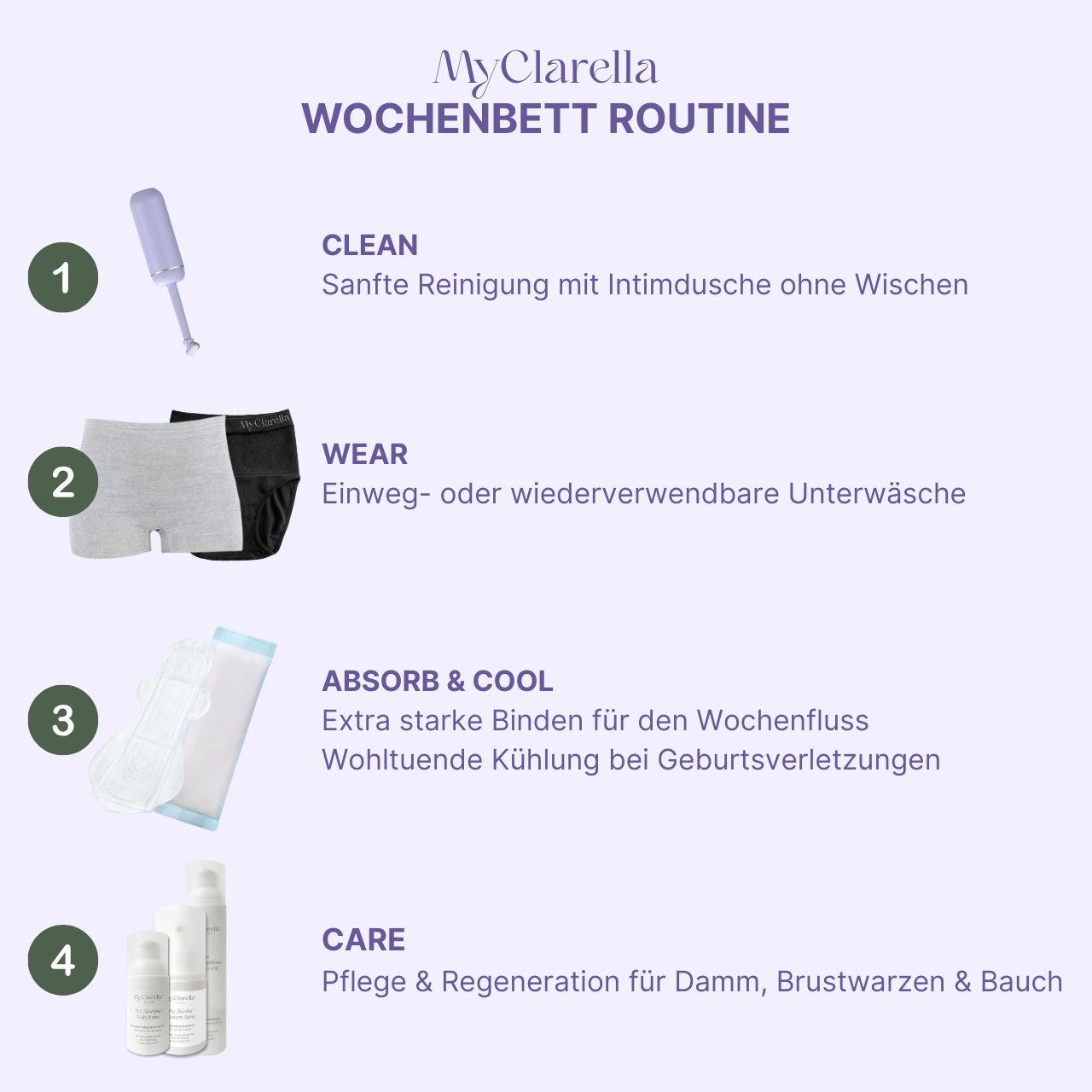 MyClarella® Wochenbett-Binde