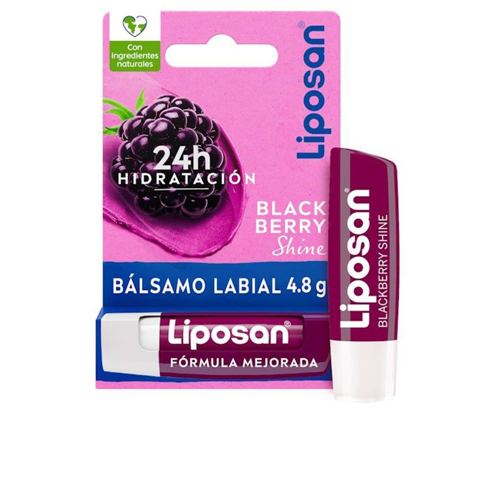Lippenstift in rosa Hülse, goldfarbener Basis. Der Lippenstift ist ausgefahren. Auf dem Lippenstift ist ein Logo eingeprägt.