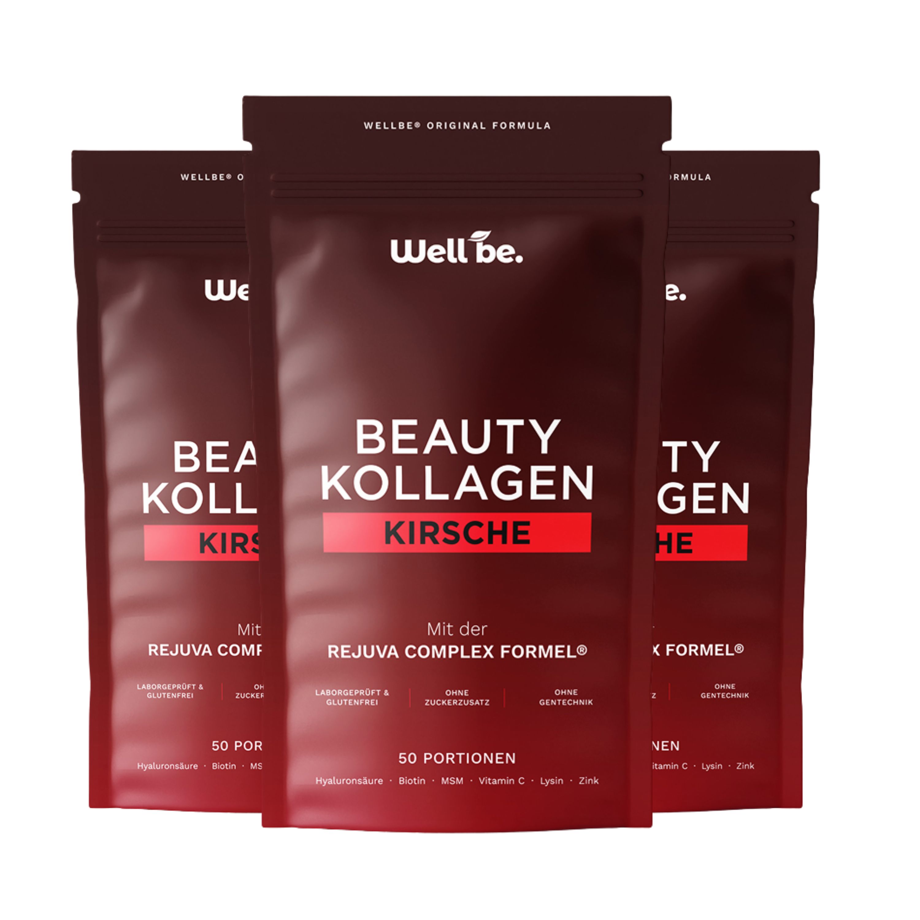 wellbe Beauty Kollagen Kirsche mit Rejuva Complex® Formel